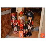 Wood decorator statues