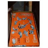 Legos, erector models & assorted