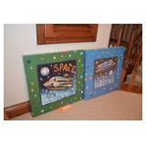 Stretched canvas decorators