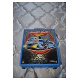 Toy car carrying case & assorted cars