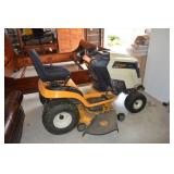 2011 Cub Cadet LTX 1046 riding mower. Less than