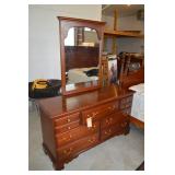 Pennsylvania House triple dresser with mirror.