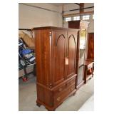 2 door armoire cabinet with drawers