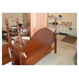 Full/queen post headboard