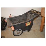 2 wheel yard cart