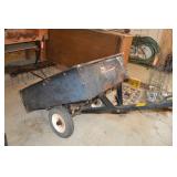 Agri Fab yard utility dump trailer