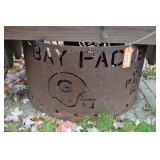 Packer/Badger fire pit ring