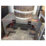 Wood keg 16 inch diameter x 27 inches tall