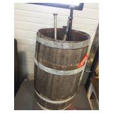 Steel table 31x19x20