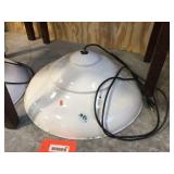 Enamel light fixture