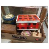 Meat tenderizer, lunch box & assorted