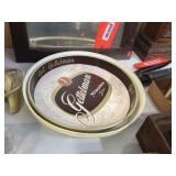 Metal Gettleman beer tray & plastic Old Style