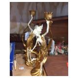 Candle holder statues 15 inches tall