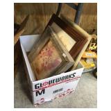 Assorted framed decorator pictures