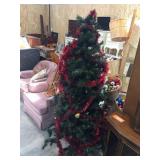 6 foot pre lit Christmas tree