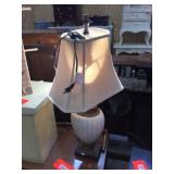 Lamp with shade 28 inches tall