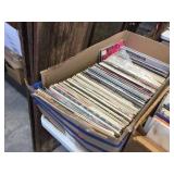 Assorted vinyl records
