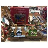 Basket & Christmas related decorations