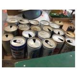 Assorted beer cans