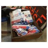 Honeycomb Center pieces patriotic