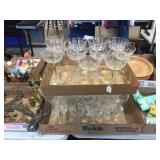 2 boxes of stemware