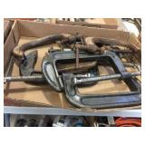 Assorted c clamps