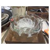 Assorted glass bowls