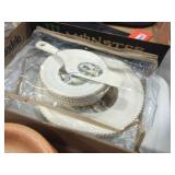 Plates, platter & server