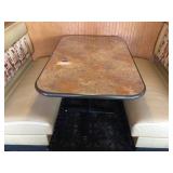 Pedestal table 30 x 46 x 29