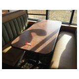 Double pedestal table 30 x 60 x 30