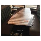 Double pedestal table 30 x 60 x 30