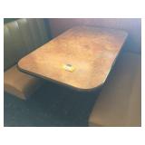 Pedestal table 30 x 46 x 29