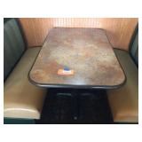 Pedestal table 30 x 46 x 29