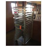 Sheet pan cart
