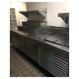 2 Door Self contained sandwich station with two