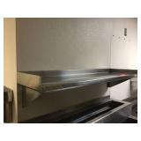 Stainless steel wall shelf 14 x 48