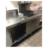 Delfield 8 Station beverage dispenser with ice