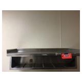 Stainless wall shelf 36 x 14