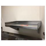 Stainless steel wall shelf 14 x 24