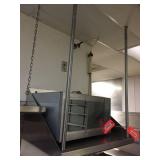 Stainless steel wall mount microwave shelf 24 x