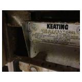 Keating miraclean grill With prep board and we