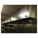 Ansul fire system & hood on both sides of wall