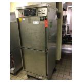 Winston 2 door holding cabinet on wheels