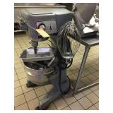 Hobart mixer with attachments