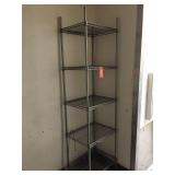Five shelf wire rack 18 x 24