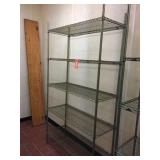 Five shelf wire rack 18 x 48