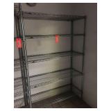 Five shelf wire rack 18 x 48
