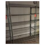 Five shelf wire rack 24 x 48