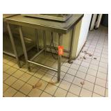 Stainless table 30 x 30