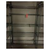 Five shelf wire rack 18 x 48